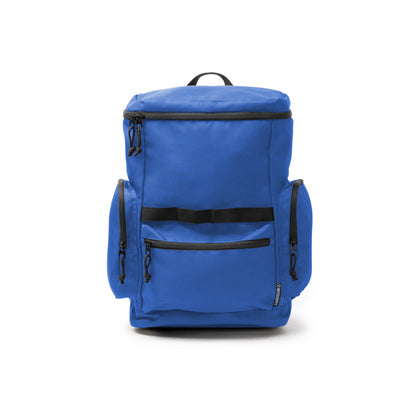 Stamina Cameron 600D RPET backpack in royal blue, ready for logo printing