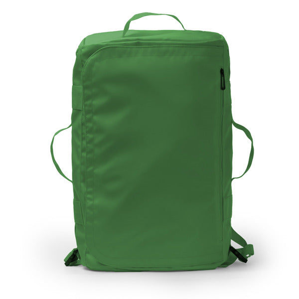 Stamina Lacroix PU leather and 600D backpack in dark green, ready for logo printing