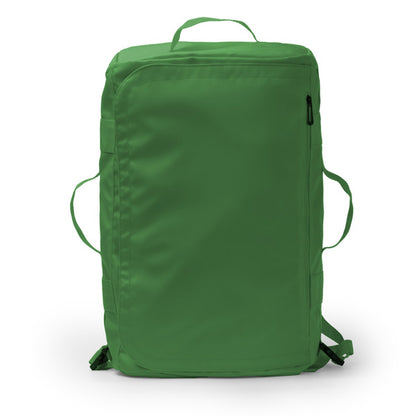 Stamina Lacroix PU leather and 600D backpack in dark green, ready for logo printing