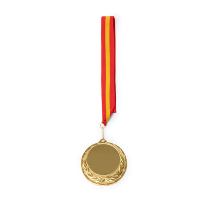 Stamina Dresel metal medal in spain, ready for laser engraving