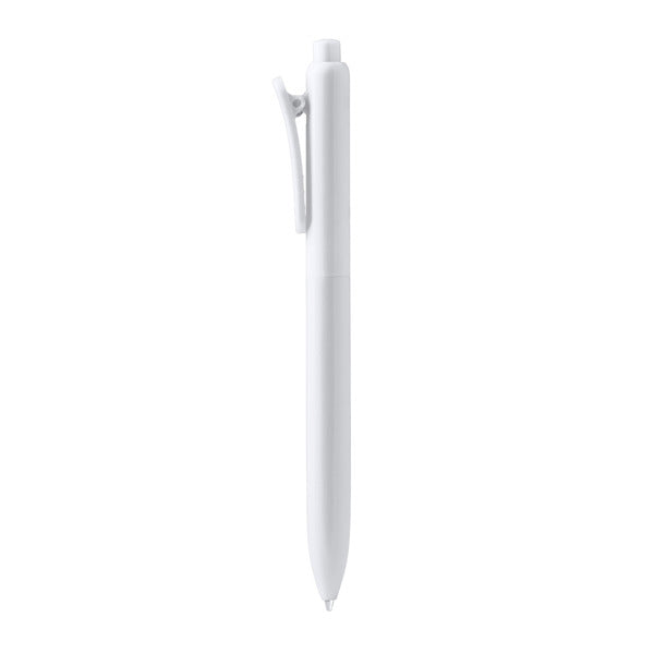 Stamina Krix aBS ball pen in white, ready for logo printing