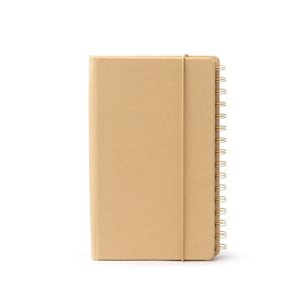 Stamina Proctel cardboard and recycled paper calendar in beige, ready for logo printing