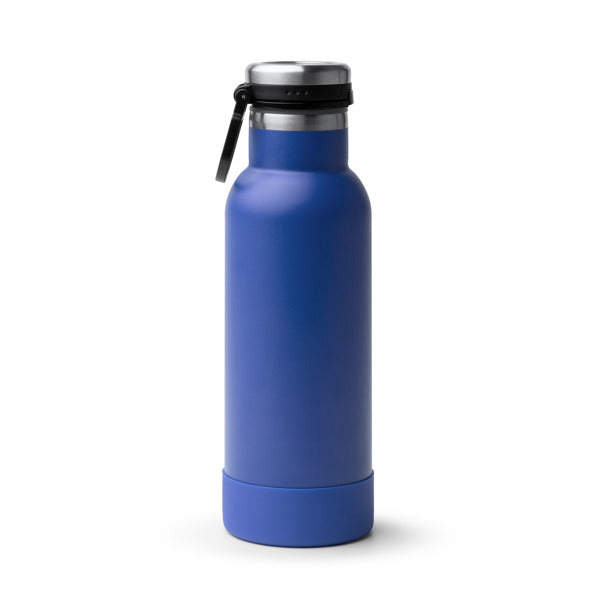 Stamina Meblat recycled steel vacuum flask 480 ml in royal blue, ready for laser engraving