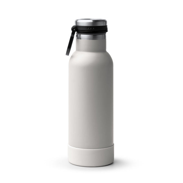 Stamina Meblat recycled steel vacuum flask 480 ml in grey, ready for laser engraving
