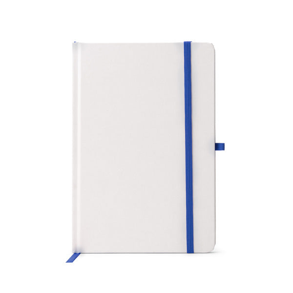 Stamina Cuatix cardboard notebook A5 in royal blue, ready for laser engraving