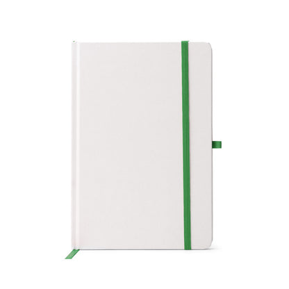Stamina Cuatix cardboard notebook A5 in fern green, ready for laser engraving