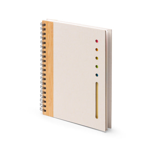 Stamina Renat recycled milk carton notebook A5, ready for logo printing