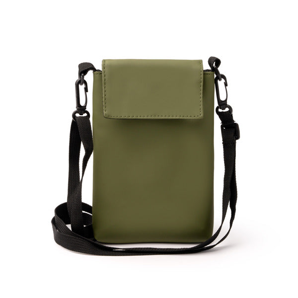 Stamina Tapia soft PU all-purpose case in dark green, ready for logo printing