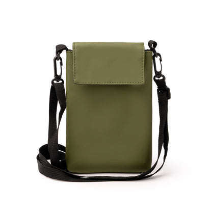 Stamina Tapia soft PU all-purpose case in dark green, ready for logo printing