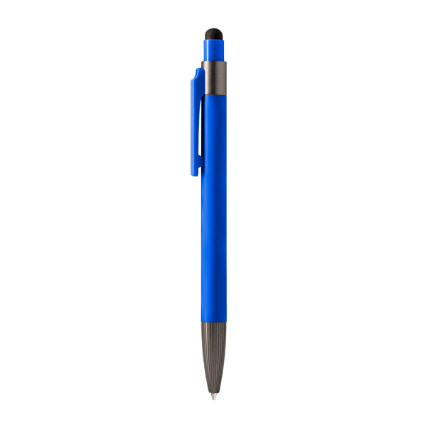 Stamina Kados aluminium and ABS ball pen in royal blue, ready for laser engraving