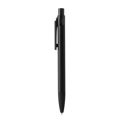 Stamina Barrel aluminium and ABS ball pen in black, ready for laser engraving