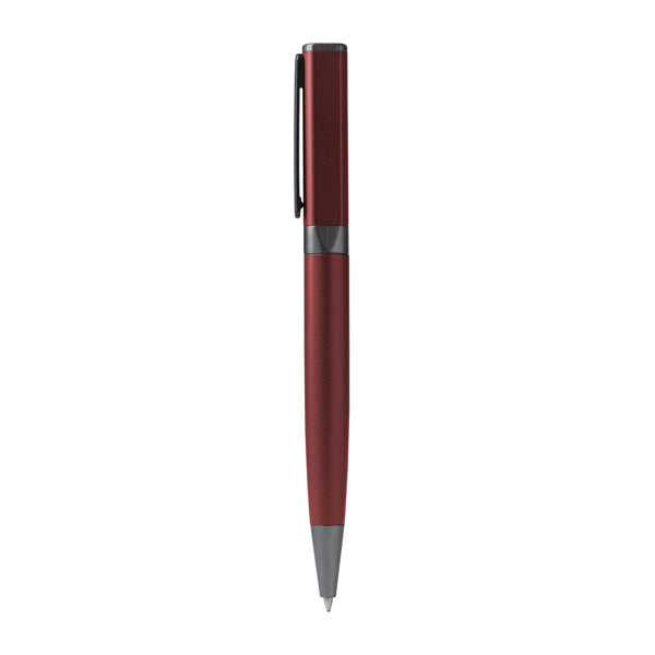 Stamina Rotelo recycled aluminium ball pen in dark red, ready for laser engraving