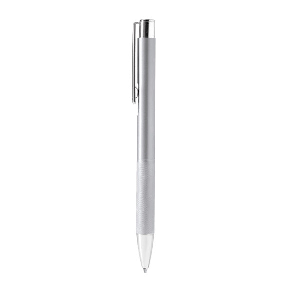 Stamina Magno aluminium ball pen in silver, ready for laser engraving