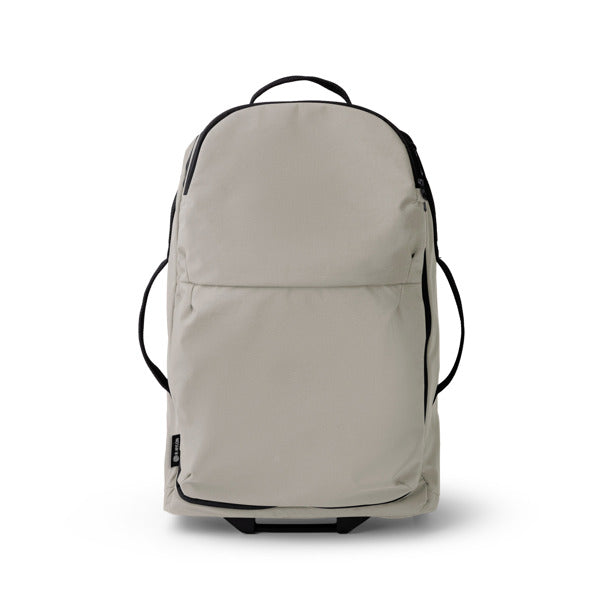 Stamina Milfik 250T recycled nylon suitcase in grey, ready for logo printing