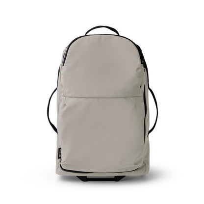Stamina Milfik 250T recycled nylon suitcase in grey, ready for logo printing