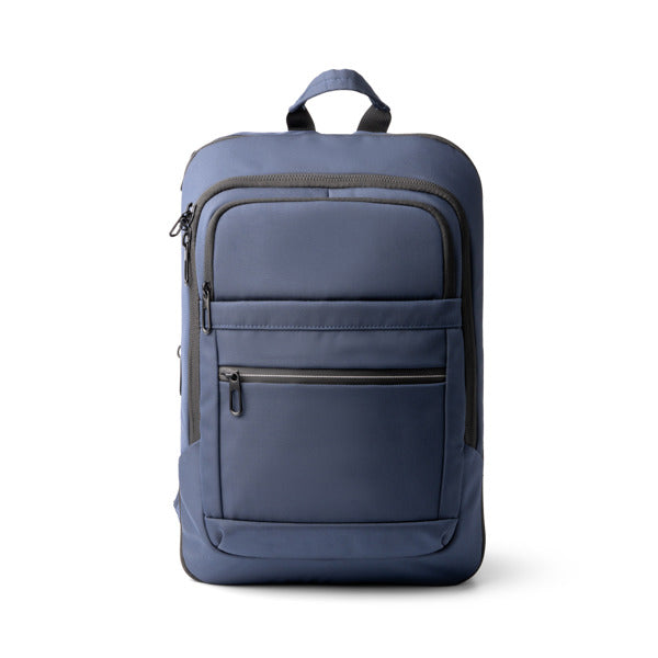 Stamina Jensen 900D nylon backpack in navy blue, ready for logo printing
