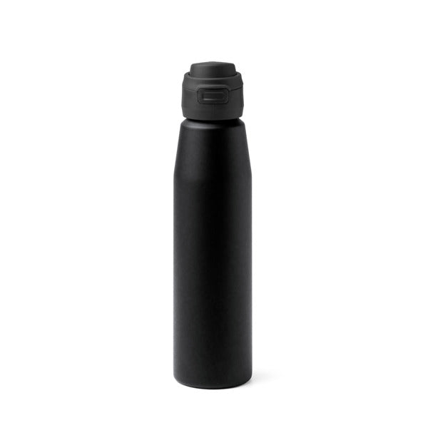 Stamina Andreti stainless steel bottle 750 ml in black, ready for laser engraving