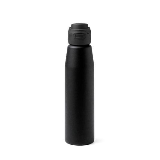 Stamina Andreti stainless steel bottle 750 ml in black, ready for laser engraving