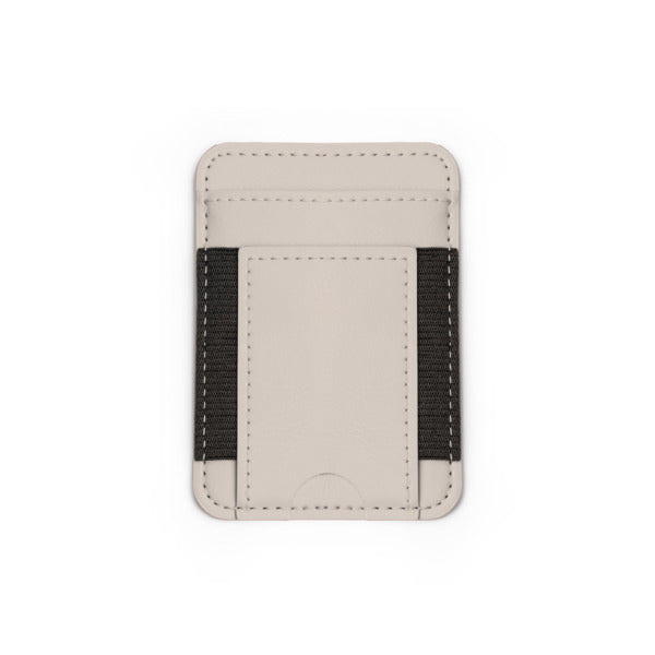 Stamina Muglix PU card holder in grey, ready for logo printing
