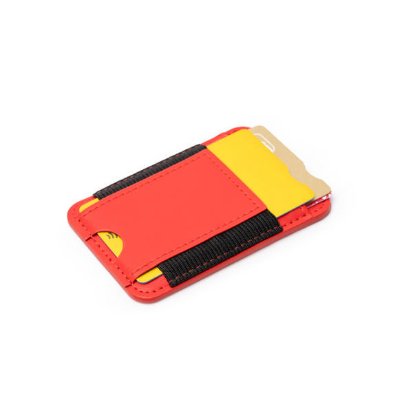 Stamina Muglix PU card holder, ready for logo printing