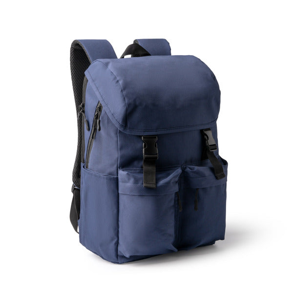 Stamina Nipons 600D recycled RPET polyester backpack, ready for logo printing