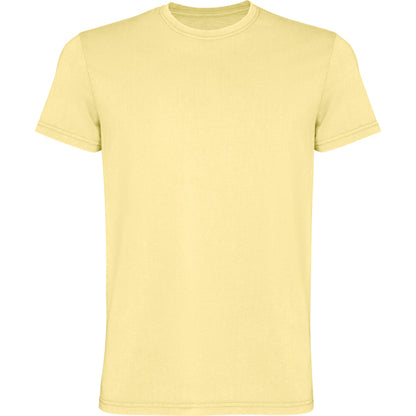 Roly Corgi men's T-shirt in sweet yellow wash, ready for logo printing or embroidery