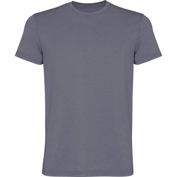 Roly Corgi men's T-shirt in sky grey wash, ready for logo printing or embroidery