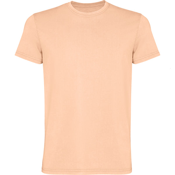 Roly Corgi men's T-shirt in light papaya wash, ready for logo printing or embroidery