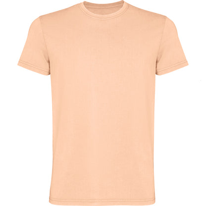 Roly Corgi men's T-shirt in light papaya wash, ready for logo printing or embroidery