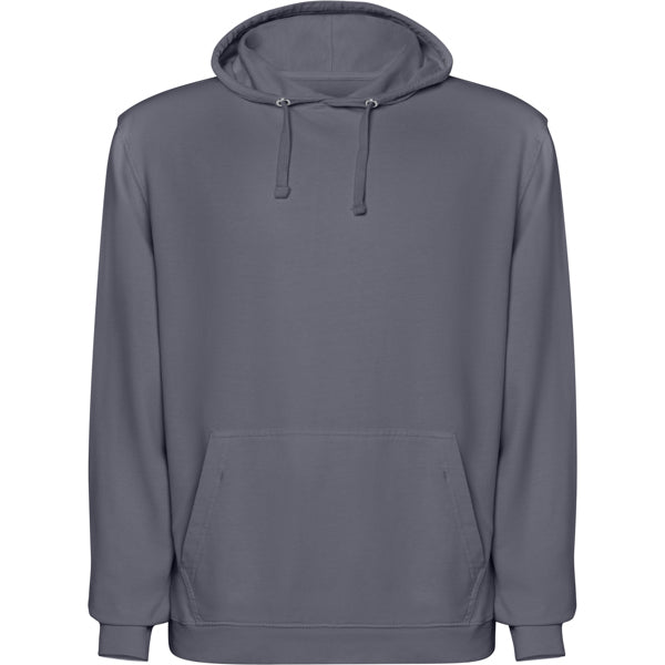 Roly Kenia unisex hoodie in sky grey wash, ready for logo printing or embroidery