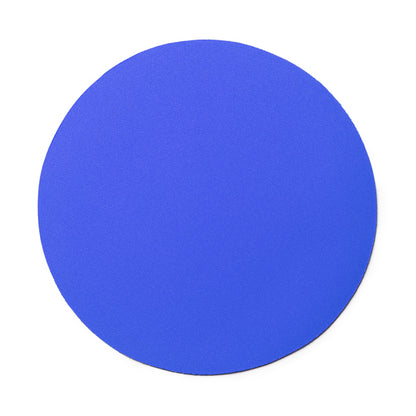 Stamina Yuba polyester mouse pad in royal blue, ready for logo printing