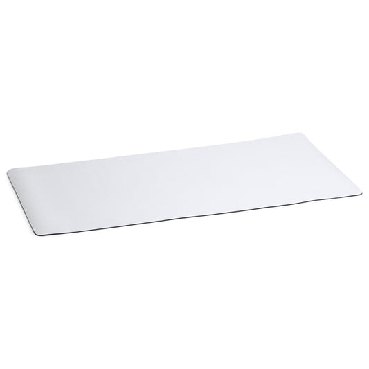 Stamina Sonic polyester mouse pad in white, ready for logo printing