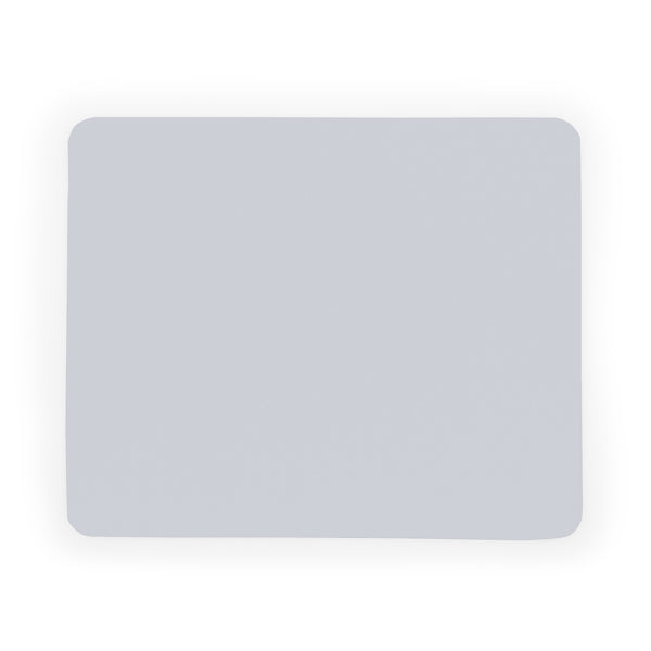 Stamina Sira flat design mouse pad in white, ready for logo printing