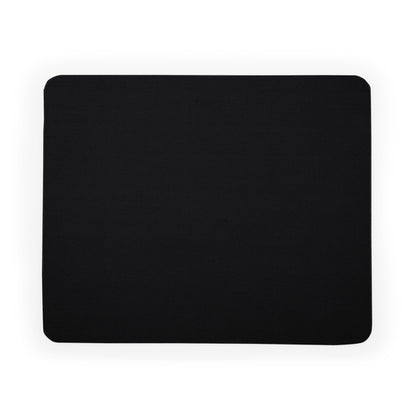 Stamina Sira flat design mouse pad in black, ready for logo printing