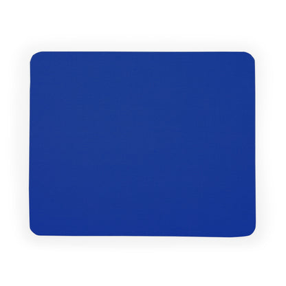 Stamina Sira flat design mouse pad in royal blue, ready for logo printing