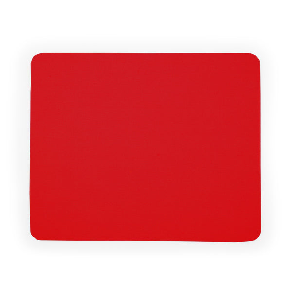 Stamina Sira flat design mouse pad in red, ready for logo printing