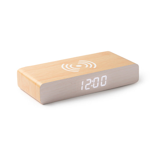 Stamina Icarus wood wireless charger, ready for logo printing