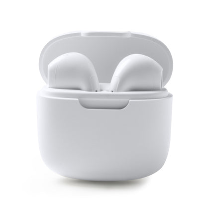 Stamina Costen wireless earbuds in white, ready for logo printing