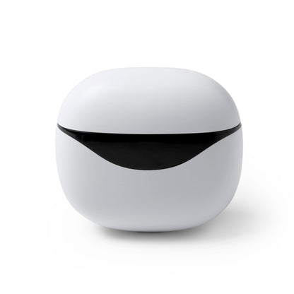 Stamina Tacet wireless noise-cancelling earbuds in white, ready for logo printing