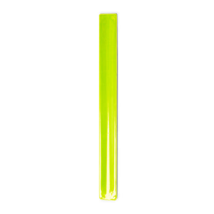 Stamina Yuma pVC wristband in fluor yellow, ready for logo printing