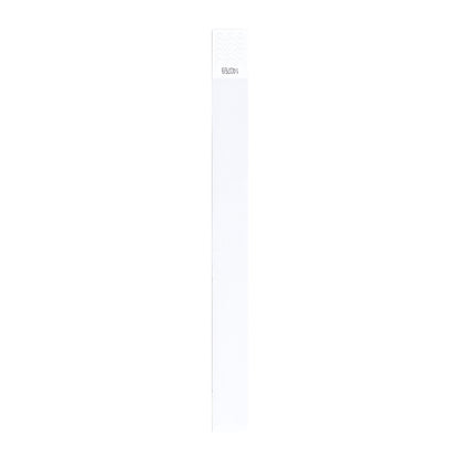 Stamina Party synthetic fibre wristband in white, ready for logo printing