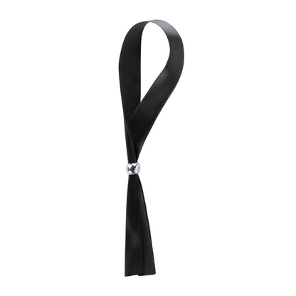 Stamina Fete polyester wristband in black, ready for logo printing