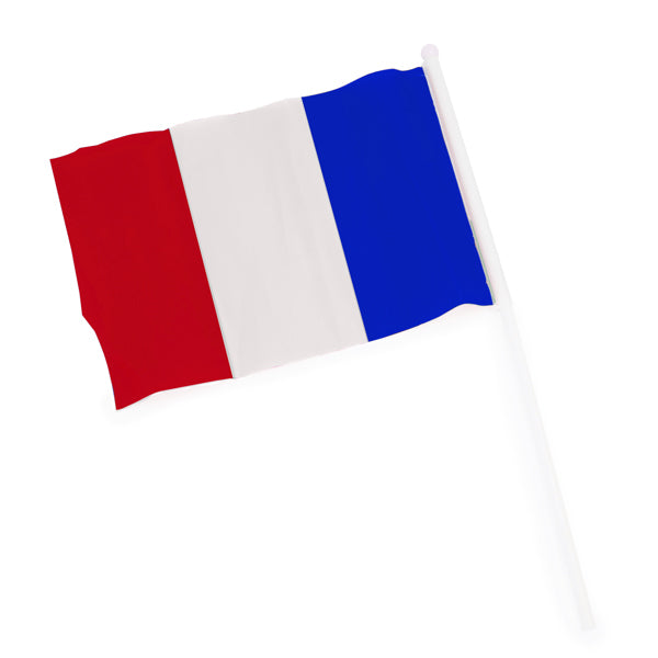 Stamina Celeb 170T polyester () flag in france, ready for logo printing