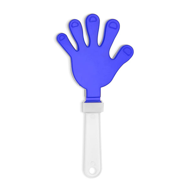 Stamina Revel plastic clapper in royal blue, ready for logo printing