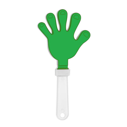 Stamina Revel plastic clapper in fern green, ready for logo printing