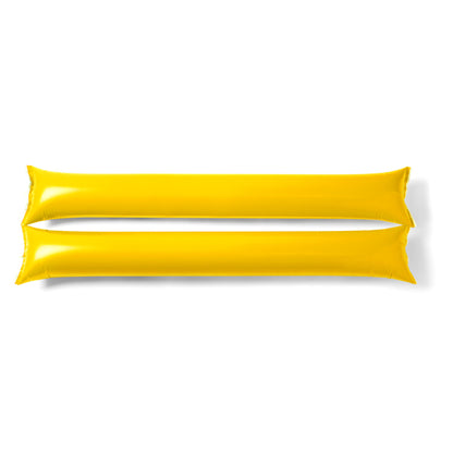 Stamina Jamboree plastic inflatable mat in yellow, ready for logo printing