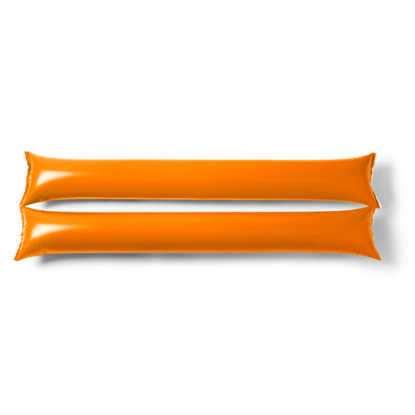 Stamina Jamboree plastic inflatable mat in orange, ready for logo printing