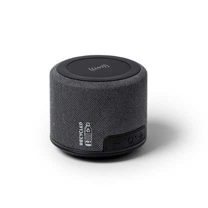 Stamina Tenor RPET Bluetooth speaker, ready for logo printing