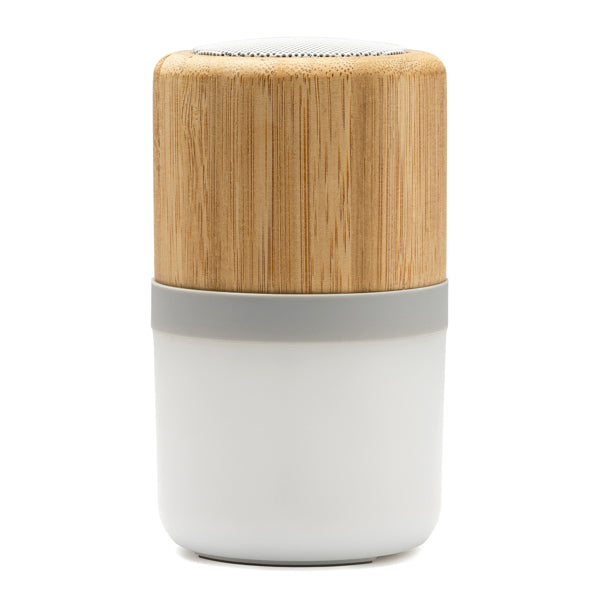 Stamina Ozcan bamboo Bluetooth speaker in bamboo, ready for laser engraving
