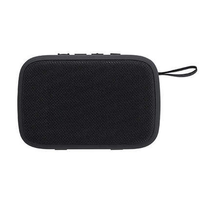 Stamina Armin two-tone wireless Bluetooth speaker in black, ready for logo printing